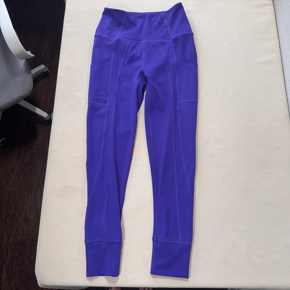 Free People Movement You're A Peach High Rise Leggings Purple Women's Size Small